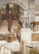 Alma-Tadema, Sir Lawrence After the Audience (mk23) oil on canvas